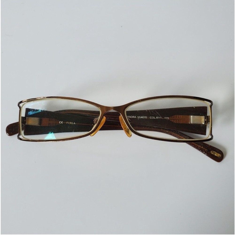 Furla Alexandra Vintage Prescription Eye Glass Frames VU4070 - Picture 7 of 16